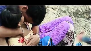 indian couple romantic hug and kisses